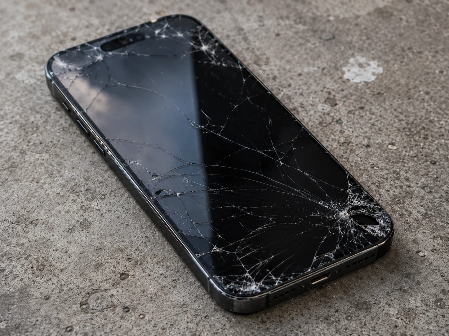 Smartphone en cours de réparation